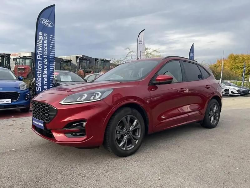 Rouge Utilisé 2023 Ford Kuga Business Edition SUV | 28 999 € (Prix juste) - Image 1/4