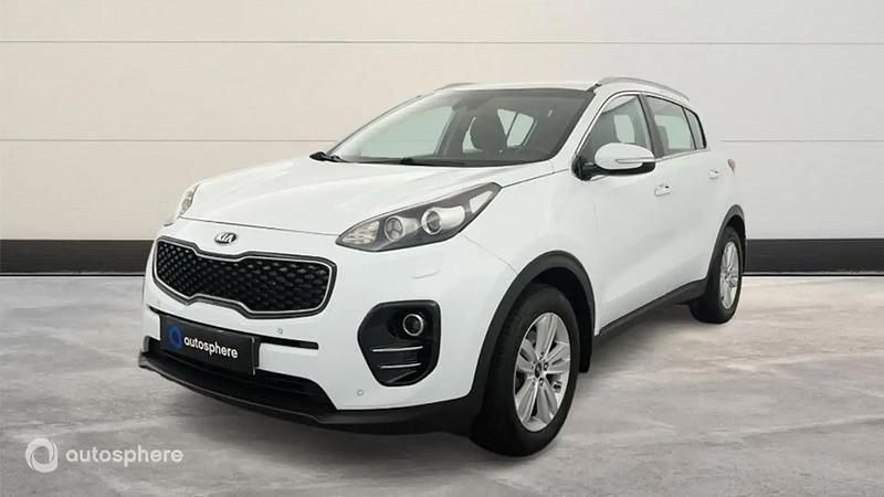 Blanc Utilisé 2017 Kia Sportage Active SUV | 14 899 € (Prix juste) - Image 1/4