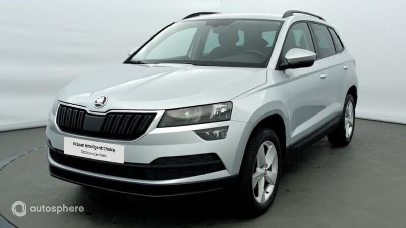 Gris Utilisé 2022 Skoda Karoq Ambition SUV | 20 379 € (Prix juste) - Image 1/4