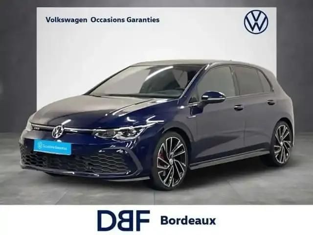 Bleu Occasion 2021 VW Golf VIII GTD Berline | 29 999 € (Prix assez cher) - Image 1/4