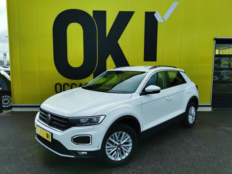 Blanc Utilisé 2021 VW T-Roc LOUNGE SUV | 24 490 € (Bon prix) - Image 1/4