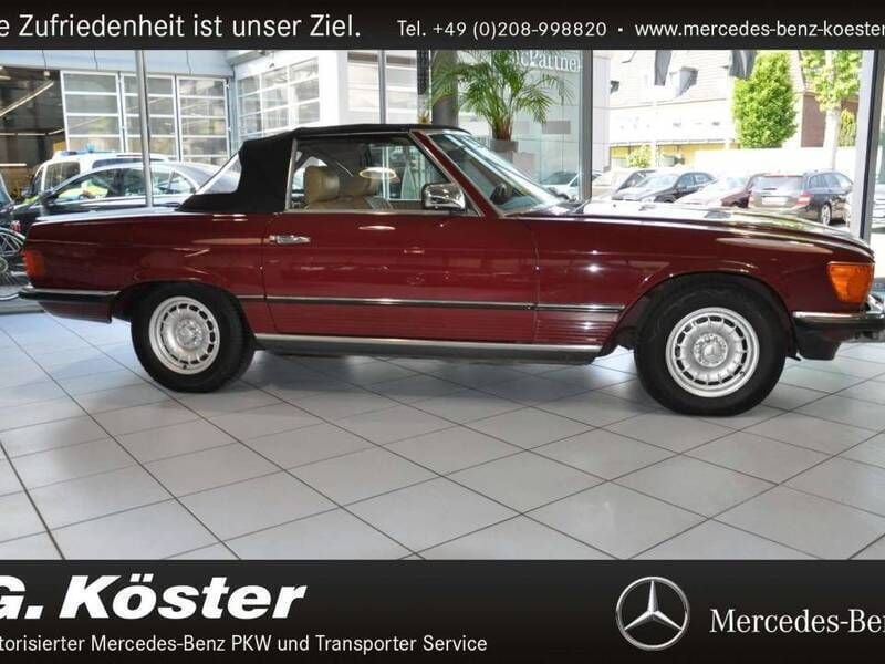 Rouge Utilisé 1985 Mercedes SL500 Cabriolet | 49 500 € - Image 1/4