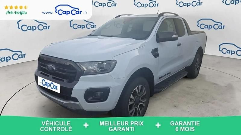 Occasion Ford Ranger Wildtrack 213 ch (156 kW) 2021 Blanc Pick-up