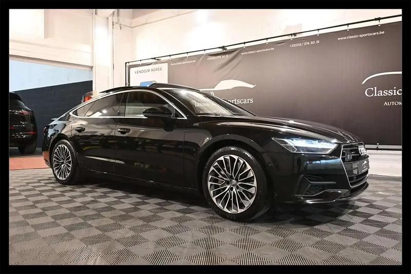 Noir Occasion 2021 Audi A7 Sport Citadine | 37 950 € - Image 1/4