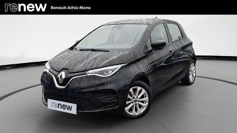 Noir Utilisé 2021 Renault Zoe Zen Citadine | 12 990 € (Prix juste) - Image 1/4