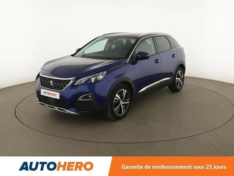 Bleu Utilisé 2019 Peugeot 3008 Allure SUV | 15 990 € (Bon prix) - Image 1/2