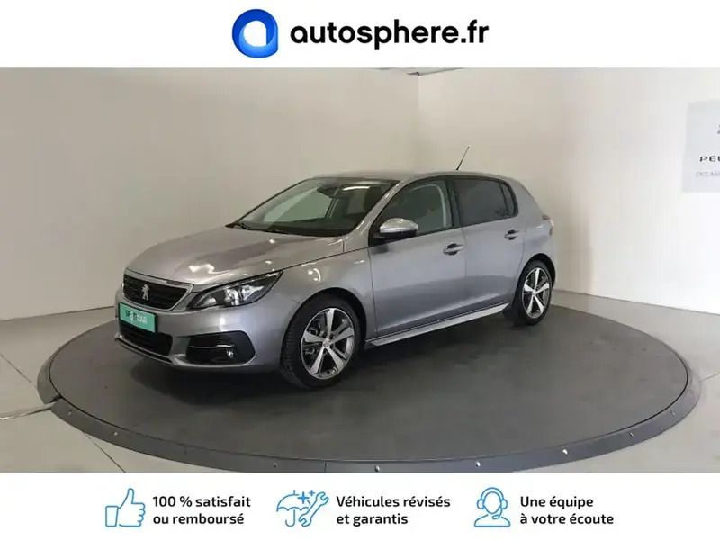 Gris Utilisé 2020 Peugeot 308 Style Berline | 19 780 € (Prix cher) - Image 1/4