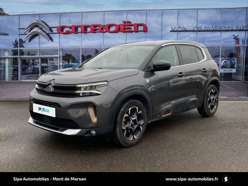 Gris Utilisé 2023 Citroën C5 Aircross PureTech SUV | 19 890 € (Bon prix) - Image 1/4