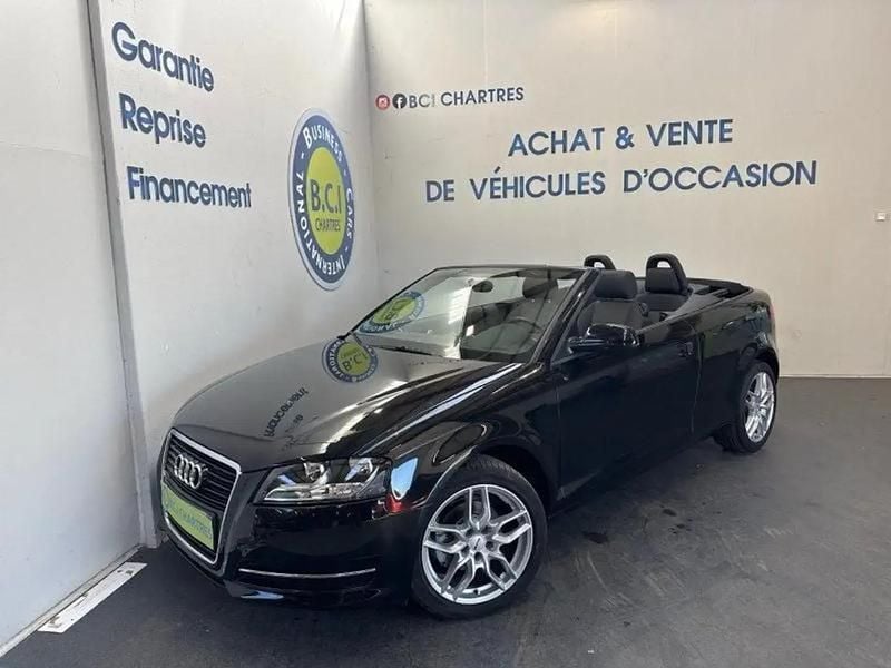 Noir Utilisé 2013 Audi A3 Cabriolet Attraction Cabriolet | 13 990 € - Image 1/4