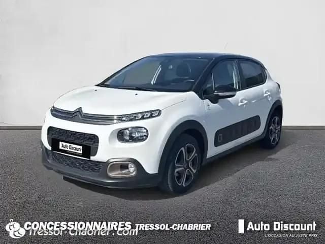 Blanc banquise Utilisé 2019 Citroën C3 Origins Citadine | 11 180 € (Prix juste) - Image 1/4