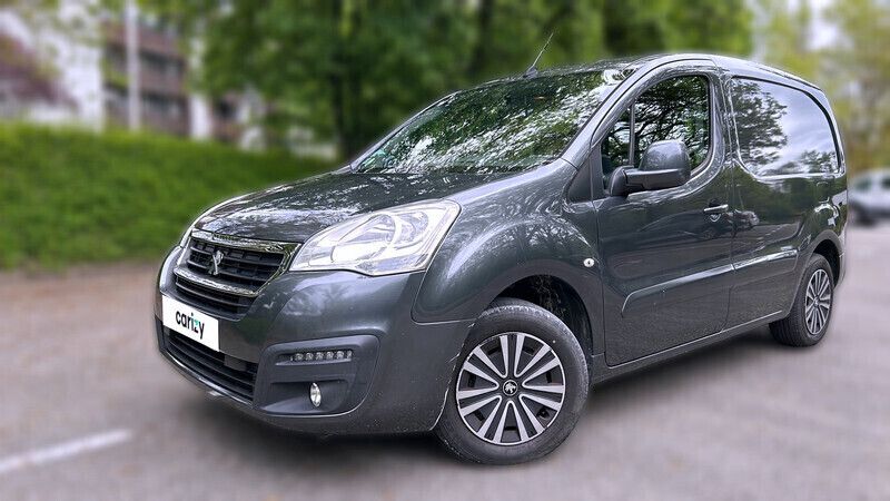 Gris Utilisé 2016 Peugeot Partner S Monospace | 8 940 € (Prix juste) - Image 1/4