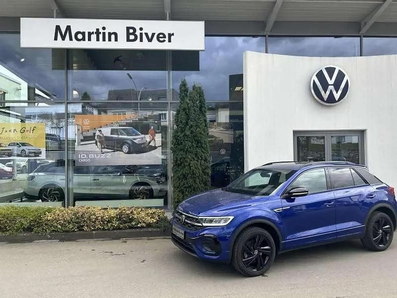 Bleu Utilisé 2024 VW T-Roc R-line SUV | 33 200 € (Prix juste) - Image 1/4