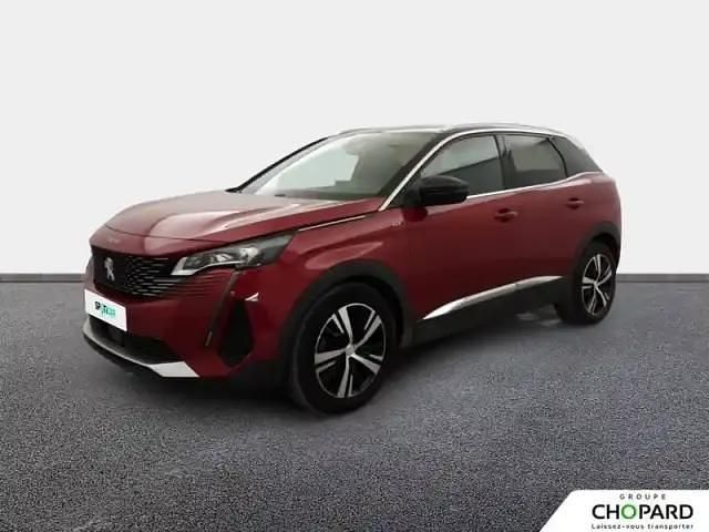 Rouge Utilisé 2021 Peugeot 3008 S | 19 490 € (Bon prix) - Image 1/4