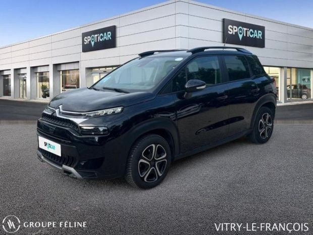 Noir Utilisé 2022 Citroën C3 Aircross Feel SUV | 14 590 € (Prix juste) - Image 1/4
