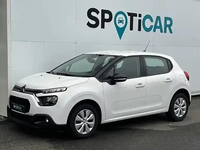 Blanc Utilisé 2022 Citroën C3 Business Class Citadine | 11 390 € (Prix juste) - Image 1/4