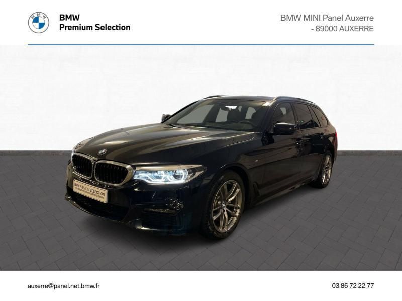M carbonschwarz métallisé Utilisé 2020 BMW 520 M Sport Break | 41 900 € (Prix cher) - Image 1/4