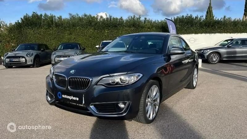Gris Utilisé 2016 BMW 228 Luxury Line Coupé | 26 999 € - Image 1/4
