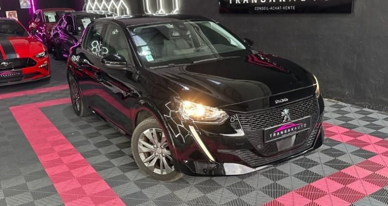 Noir Occasion 2020 Peugeot e-208 Active Citadine | 12 990 € (Prix juste) - Image 1/4
