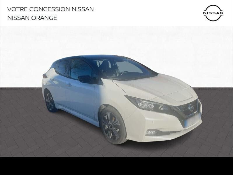 Noir Utilisé 2021 Nissan Leaf Tekna Citadine | 15 900 € (Prix assez cher) - Image 1/4