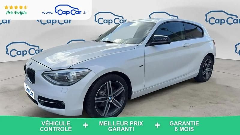 Blanc Utilisé 2014 BMW 116 Sport Line Citadine | 11 990 € (Prix juste) - Image 1/4