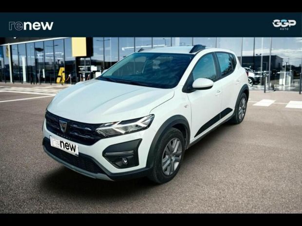 Blanc Utilisé 2022 Dacia Sandero Essentiel Citadine | 12 999 € (Prix juste) - Image 1/4