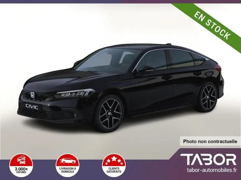 Noir Nouvelle 2025 Honda Civic Advance Berline | 37 400 € (Prix juste) - Image 1/4