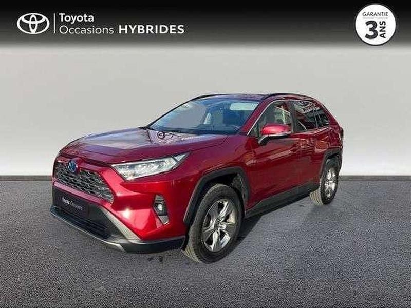 Occasion Toyota RAV4 Hybrid 218 ch (160 kW) 2022 Rouge allure nacré SUV