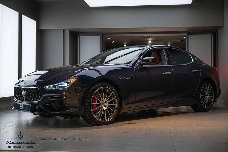 Occasion Maserati Ghibli 351 ch (258 kW) 2018 Bleu Coupé