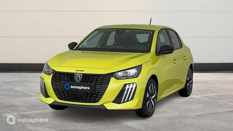 Jaune Utilisé 2024 Peugeot 208 Active Citadine | 19 499 € (Prix juste) - Image 1/4
