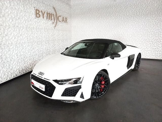 Blanc ibis Occasion 2023 Audi R8 Spyder Performance Cabriolet | 239 900 € - Image 1/4