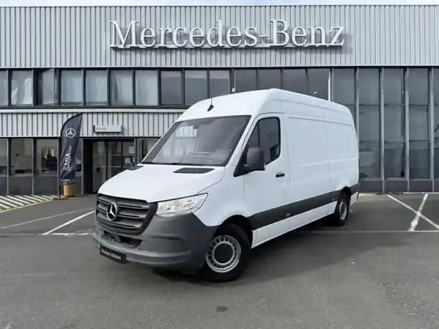 Blanc Occasion 2021 Mercedes Sprinter Van | 35 880 € - Image 1/4