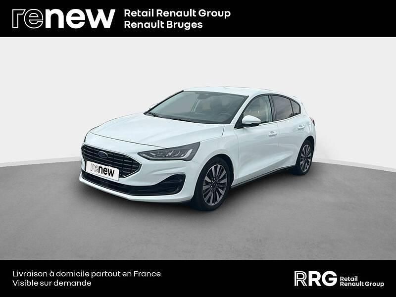 Blanc Utilisé 2023 Ford Focus Style Berline | 17 990 € (Bon prix) - Image 1/4