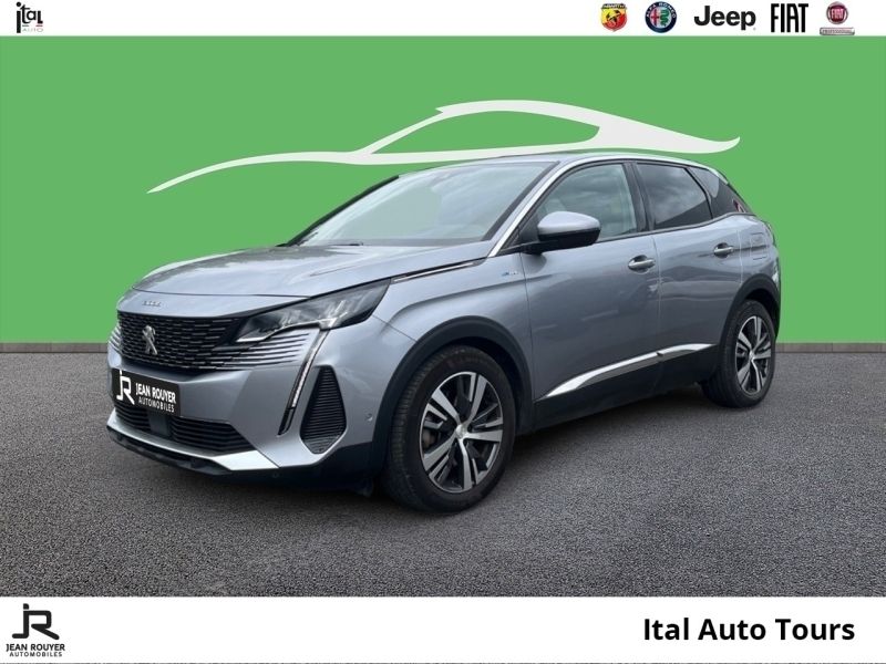 Gris Utilisé 2021 Peugeot 3008 Allure SUV | 22 780 € (Bon prix) - Image 1/3