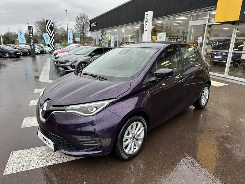 Violet Utilisé 2021 Renault Zoe Zen Citadine | 15 990 € (Prix cher) - Image 1/4