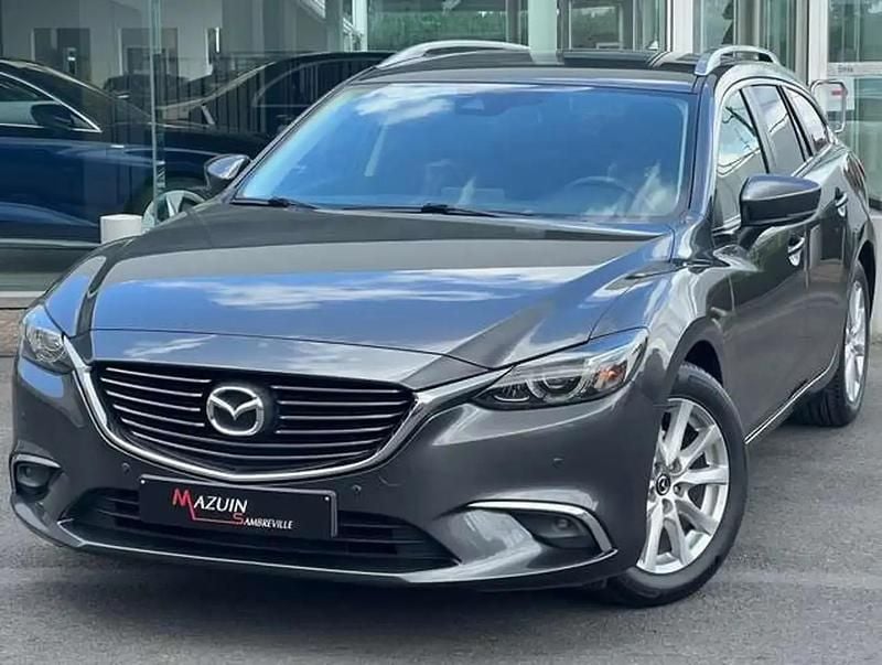 Gris Occasion 2017 Mazda 6 Break | 14 490 € (Super prix) - Image 1/4