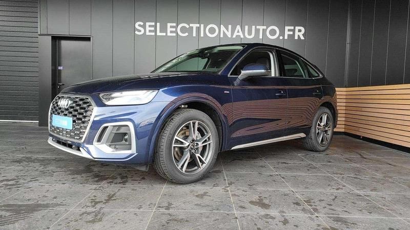 Occasion Audi Q5 Sportback Design 163 ch (119 kW) 2022 Gris SUV