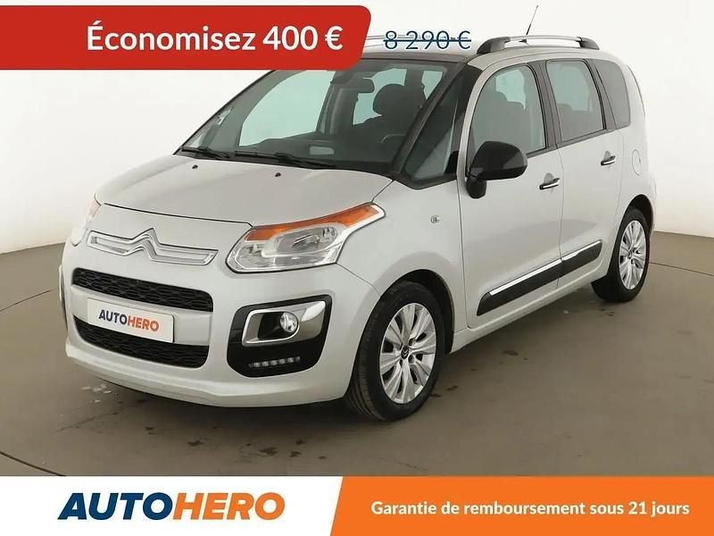 Blanc Occasion 2017 Citroën C3 Picasso Exclusive Monospace | 7 890 € (Prix juste) - Image 1/2
