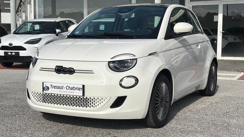 Blanc Utilisé 2022 Fiat 500e Berline | 15 474 € (Super prix) - Image 1/4