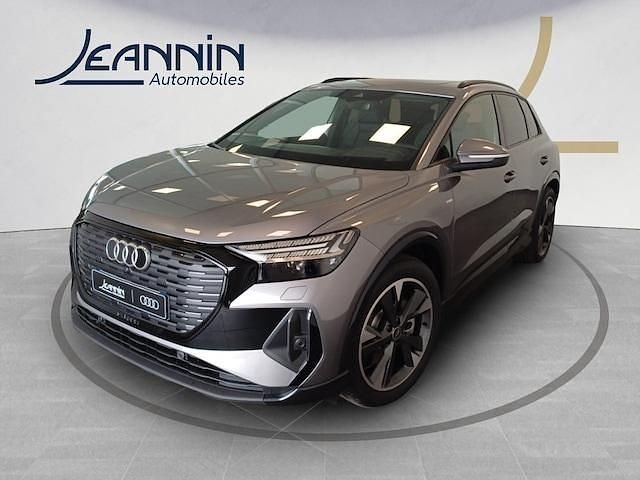 Gris typhon métallisé Occasion 2025 Audi Q4 e-tron S-Line SUV | 50 990 € (Super prix) - Image 1/4