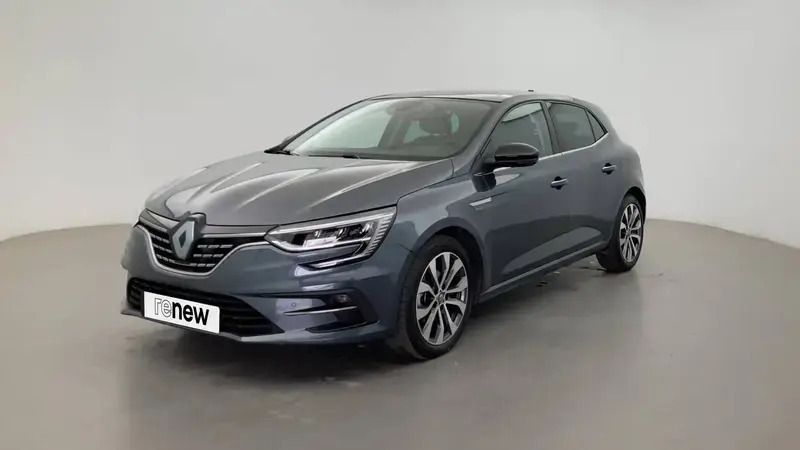 Gris Utilisé 2024 Renault Mégane IV Techno Berline | 23 200 € (Prix juste) - Image 1/4