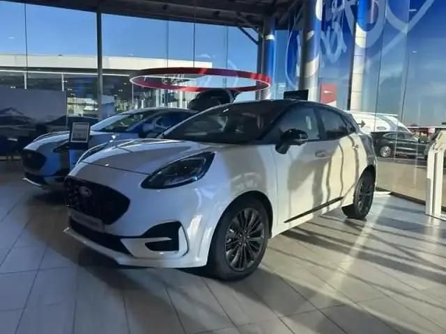 Nouvelle Ford Puma S 126 ch (92 kW) 2025 Blanc Coupé
