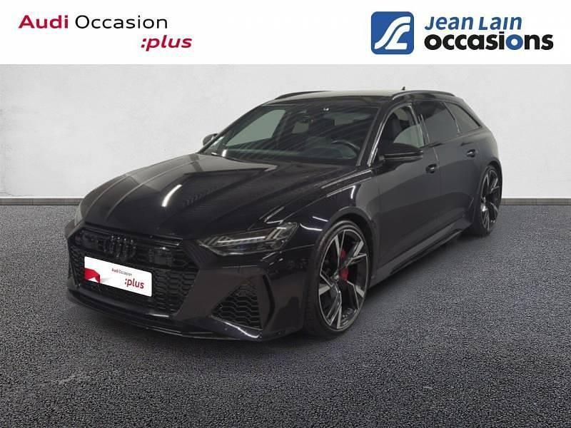 Noir Utilisé 2020 Audi RS6 Advanced Break | 112 990 € (Prix cher) - Image 1/4
