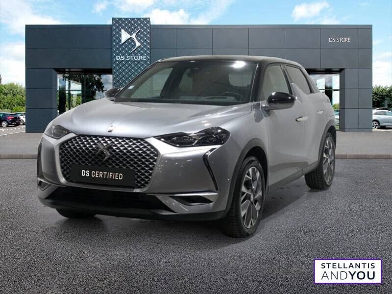 Gris Utilisé 2020 DS Automobiles DS3 Crossback E-Tense Grand Chic SUV | 16 490 € (Prix juste) - Image 1/4