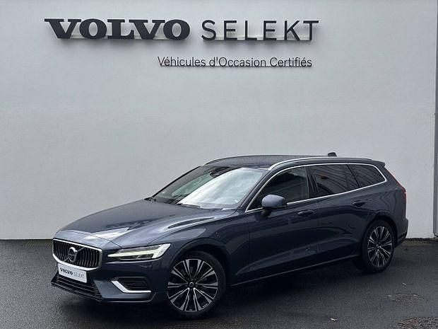 Bleu Utilisé 2023 Volvo V60 Break | 42 990 € (Prix juste) - Image 1/4