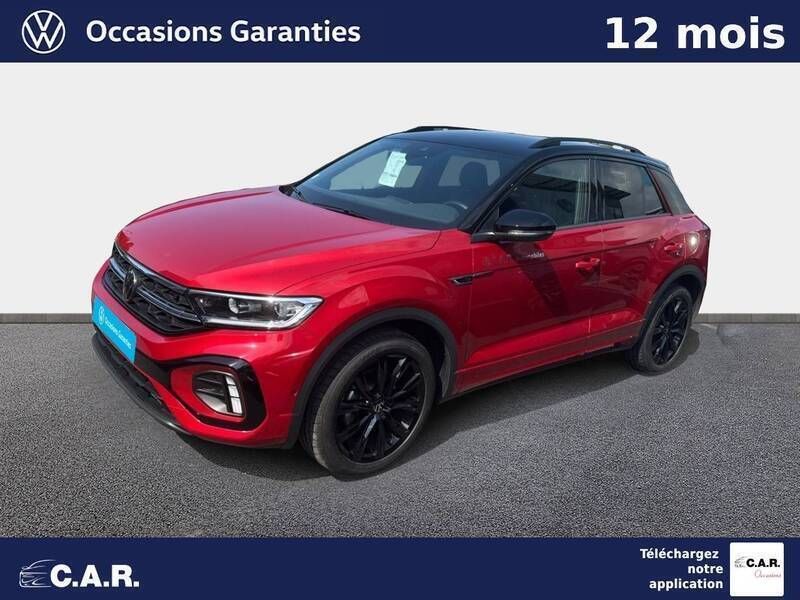 Rouge Utilisé 2023 VW T-Roc R-line SUV | 32 900 € (Prix juste) - Image 1/3
