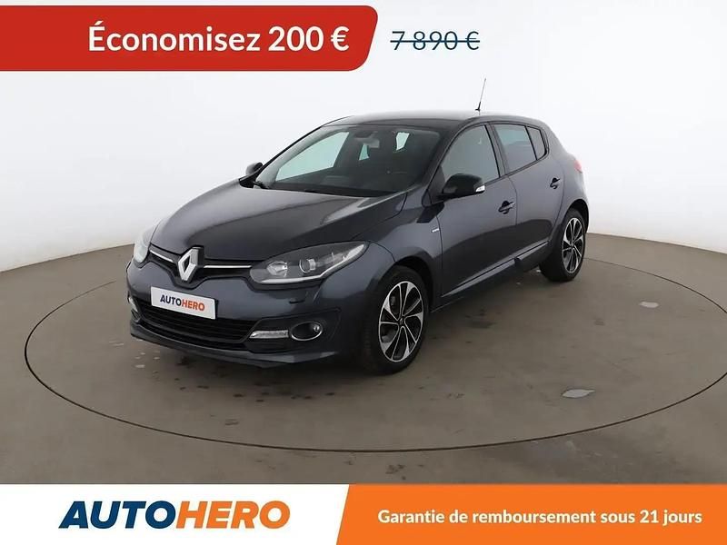 Gris Occasion 2014 Renault Mégane LIMITED Berline | 7 690 € (Prix juste) - Image 1/2