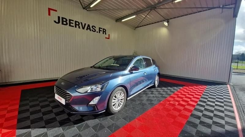 Bleu Occasion 2021 Ford Focus Business Edition Berline | 13 990 € (Prix juste) - Image 1/4