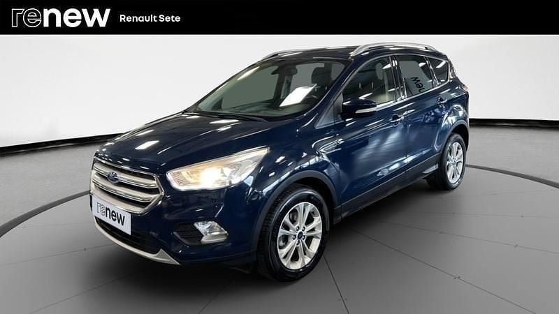 Bleu Utilisé 2018 Ford Kuga Titanium SUV | 13 890 € (Bon prix) - Image 1/4