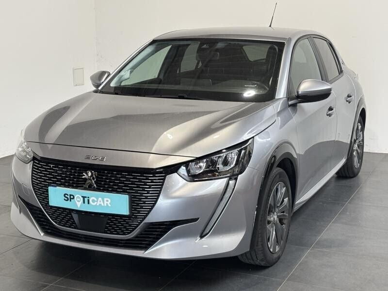 Gris Utilisé 2021 Peugeot e-208 Style Citadine | 15 990 € (Prix juste) - Image 1/4