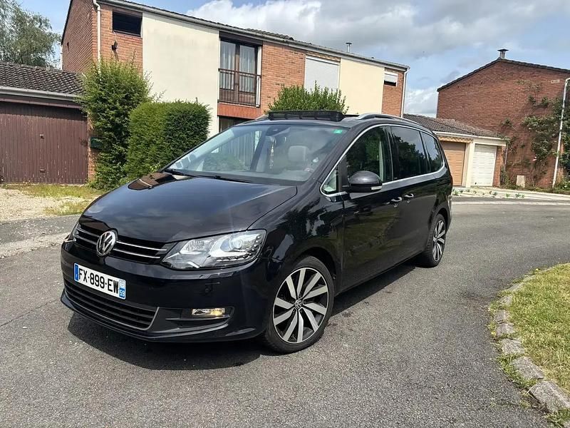 Noir Utilisé 2016 VW Sharan Allstar Monospace | 19 998 € (Prix juste) - Image 1/4